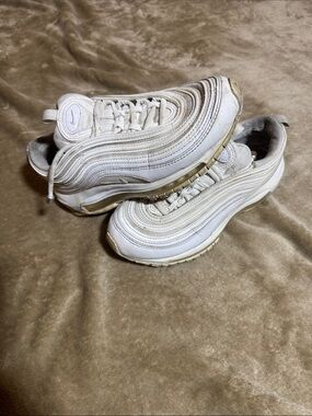Nike Off-White/Cream Air Max 97 Sneakers